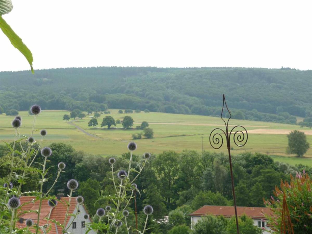 Ferienwohnung Stirnbergblick 부스텐사흐센 외부 사진